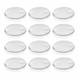 12 PLASTIC PLEXI ACRYLIC WATCH CRYSTAL FOR MEN ROLEX DATE 25-145 5700 5701 15000