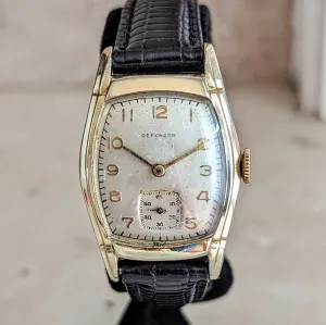 1940s DEFENDER Mechanical Wristwatch 17 Jewels Swiss Made Vintage Watch