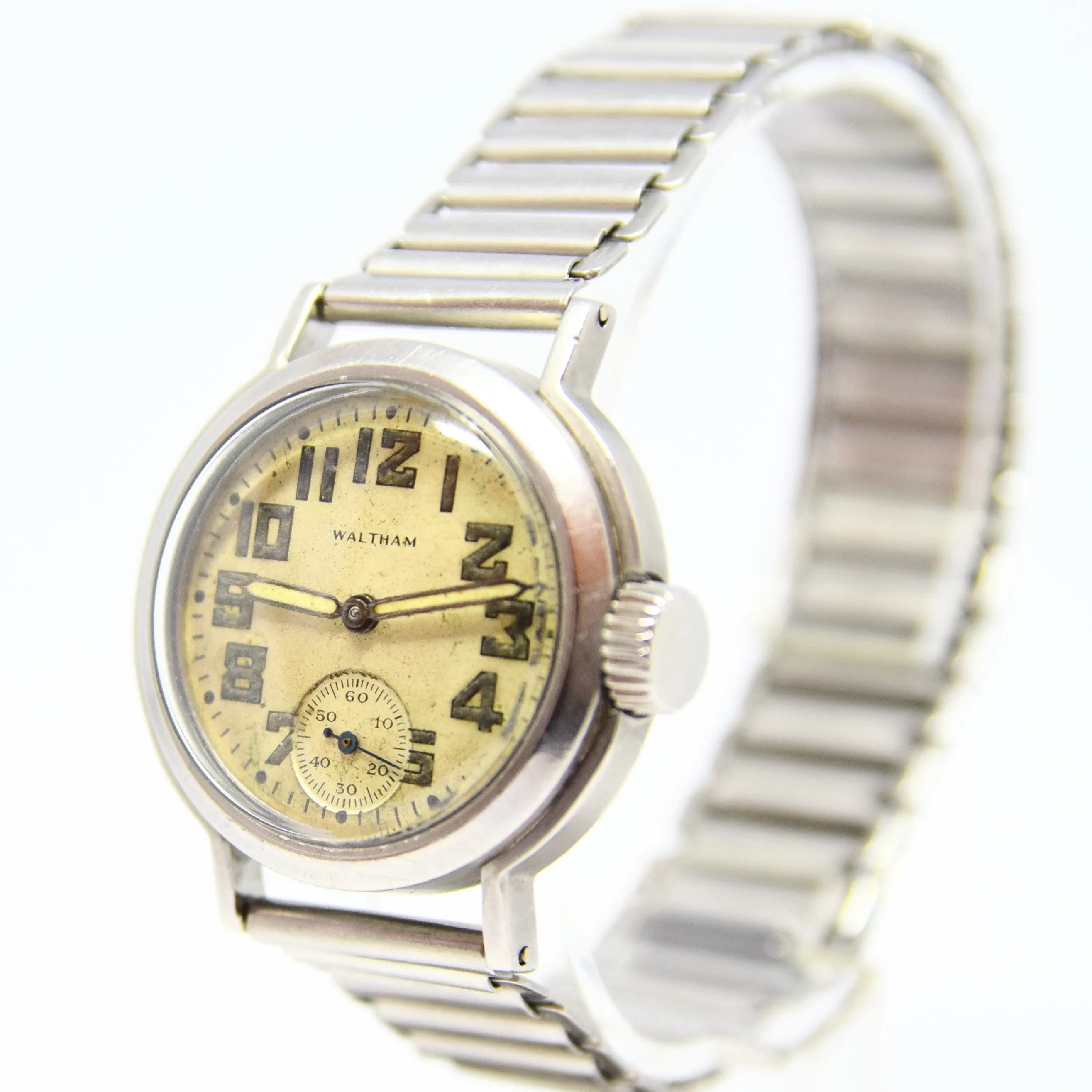 1942 Waltham USA Rare Military Wristwatch - American WW2 Ordinance Department OG 70791