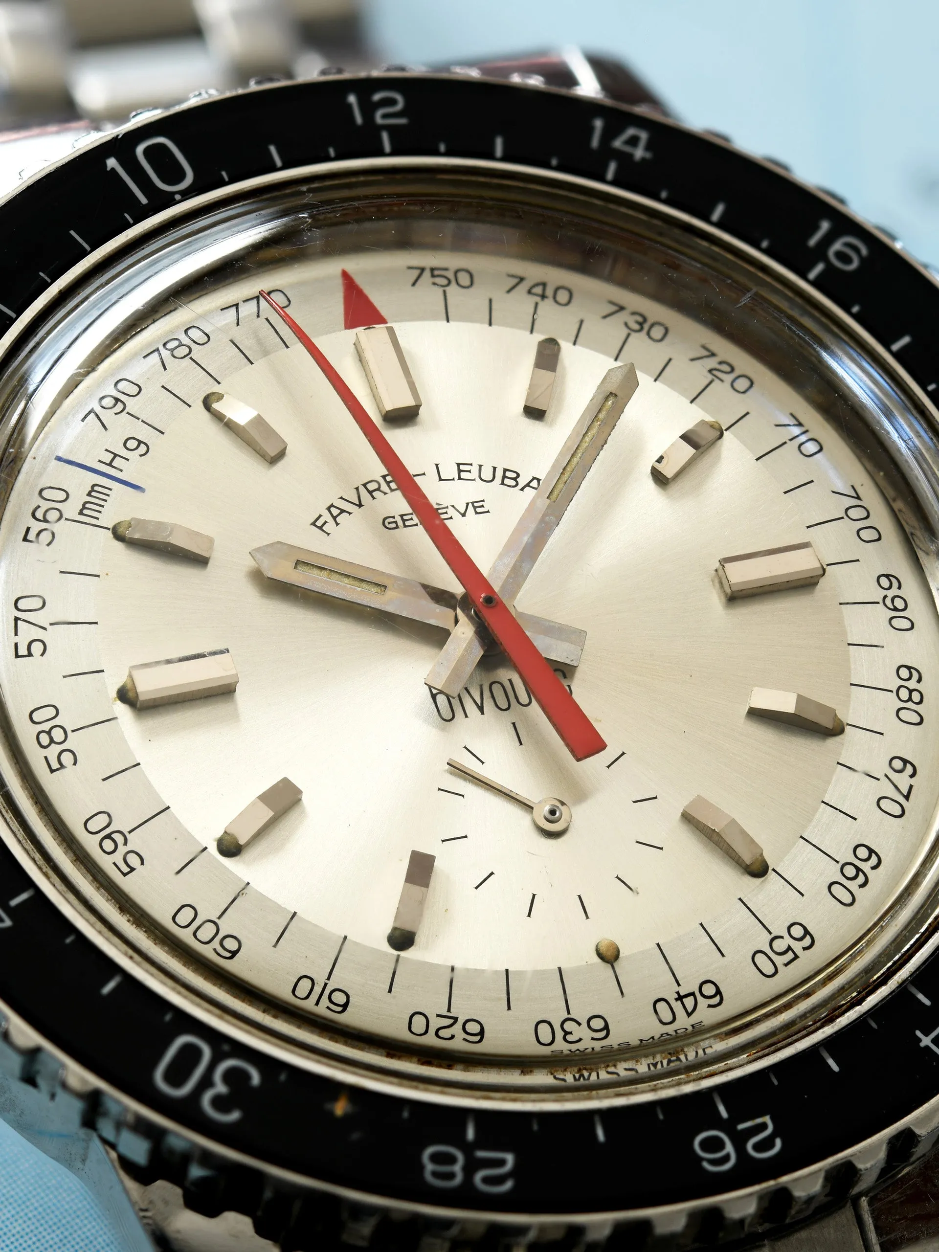 1960s Favre-Leuba Bivouac (Ref. 53213) "Barometer & Altimeter"