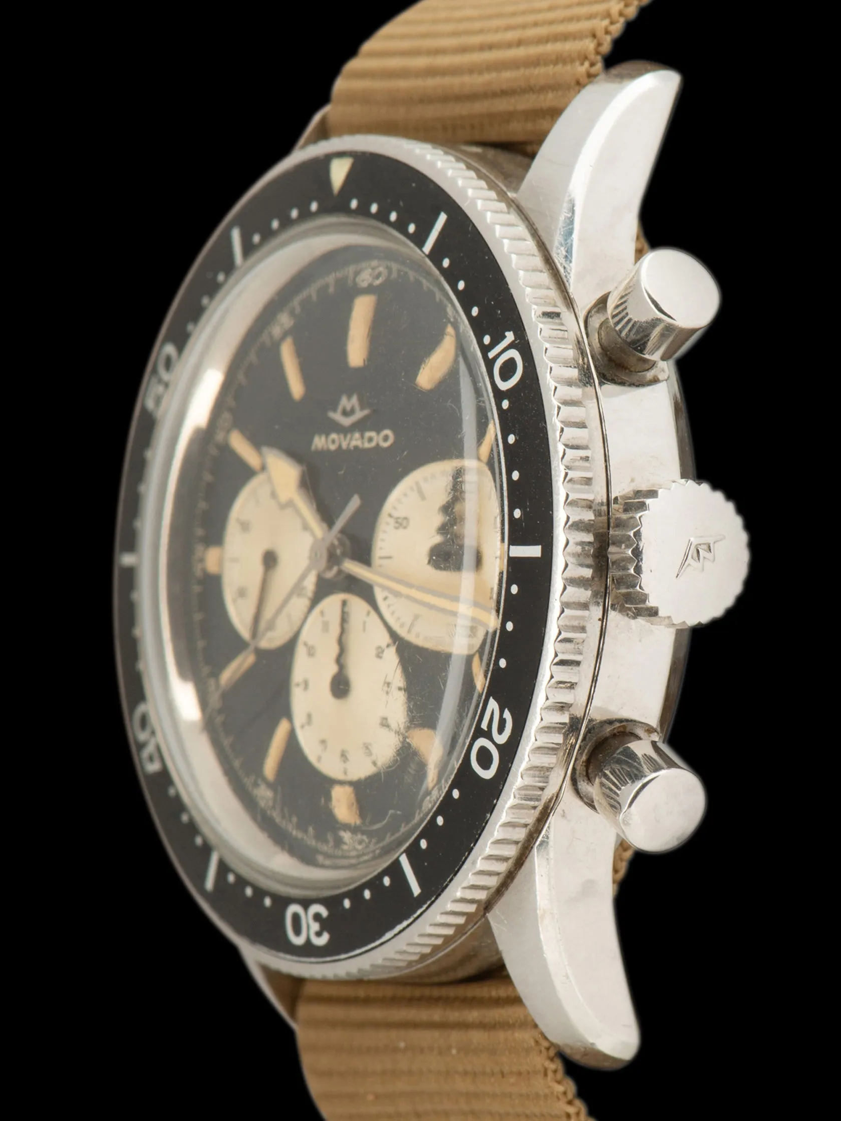 1960s Movado Super Sub-Sea Chronograph (Ref. 95-704-541) "Cal. M95"