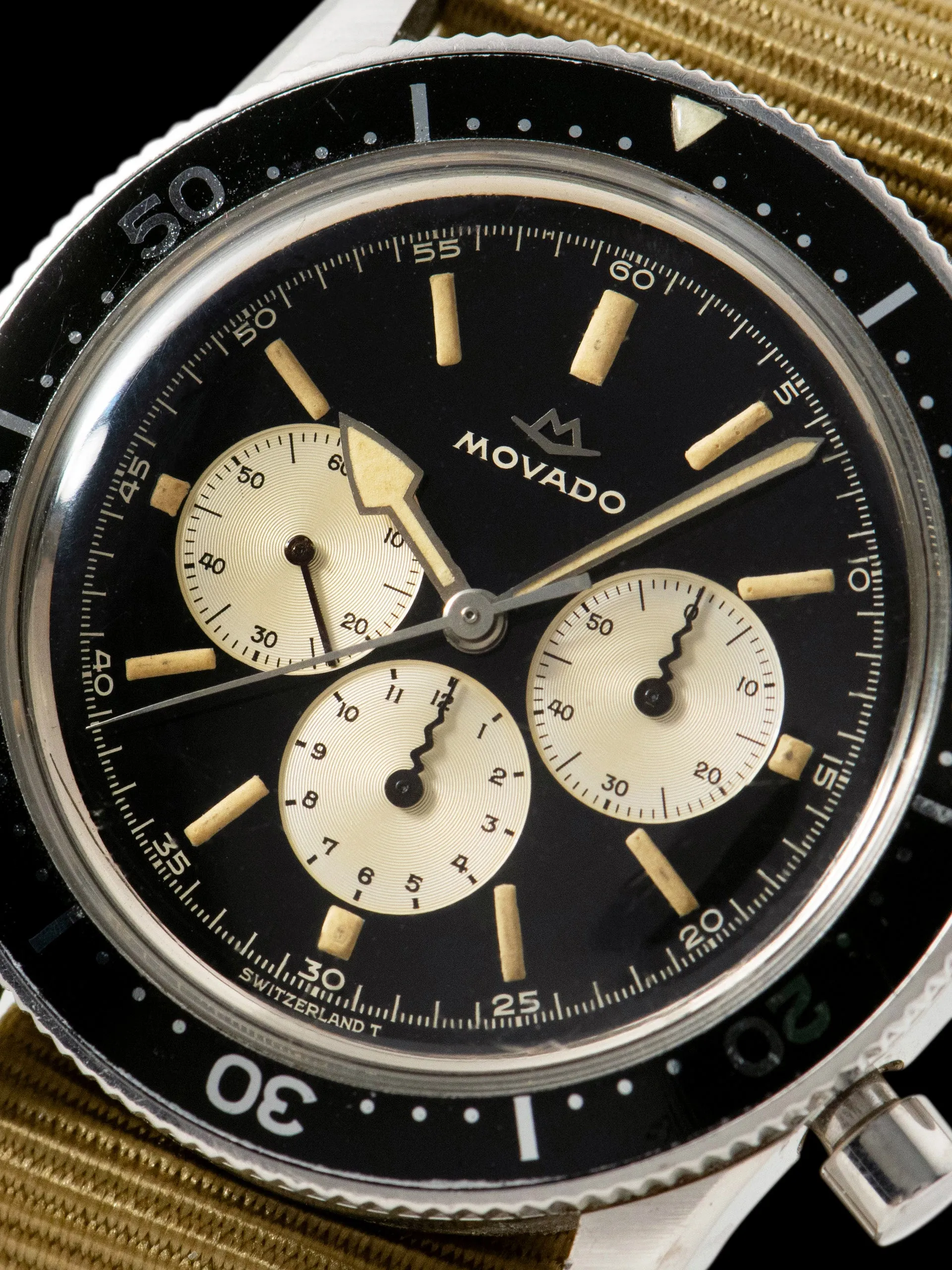 1960s Movado Super Sub-Sea Chronograph (Ref. 95-704-541) "Cal. M95"
