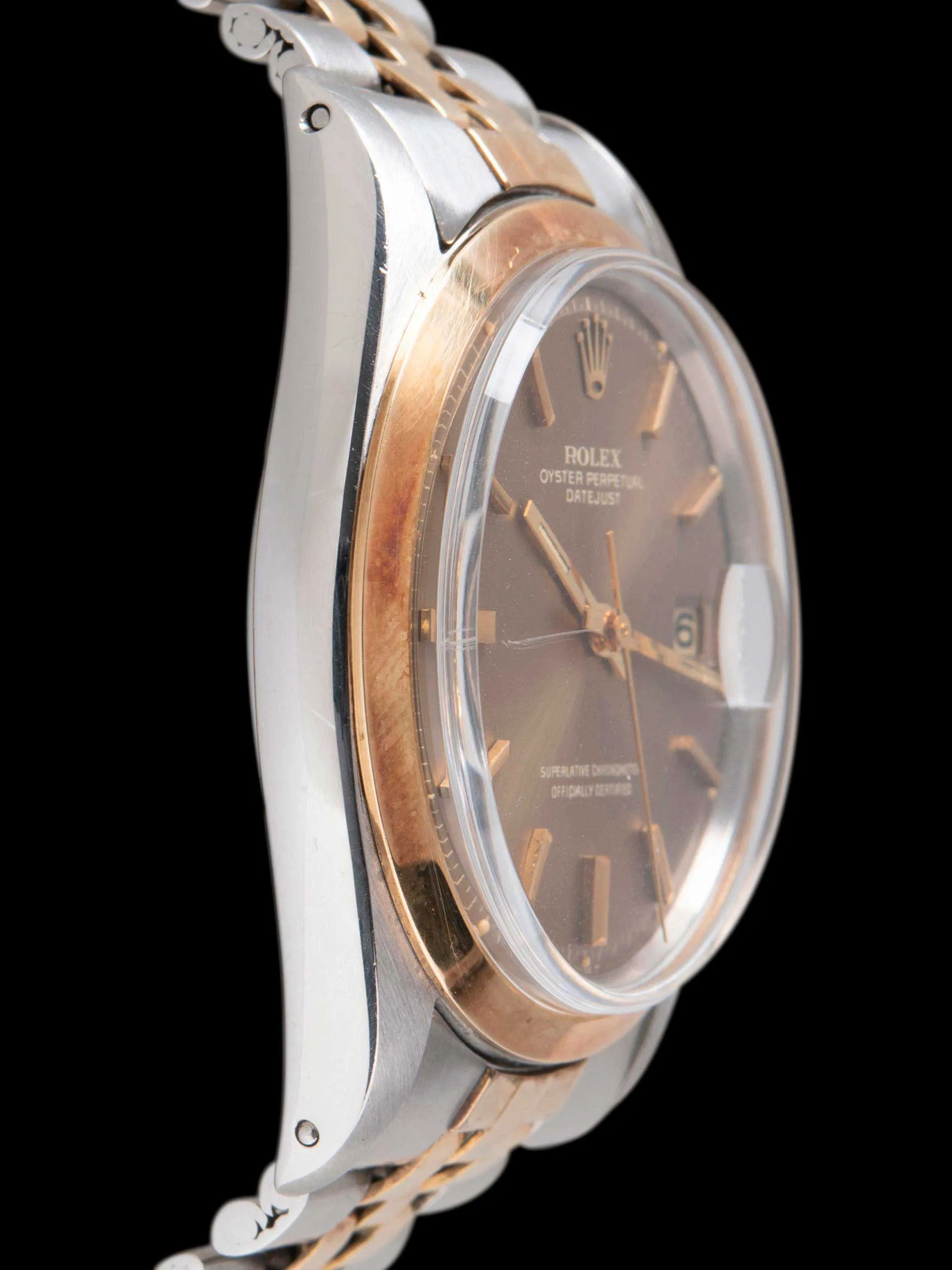 1968 Rolex Two-Tone Datejust (Ref. 1600) Taupe "Ghost" Dial