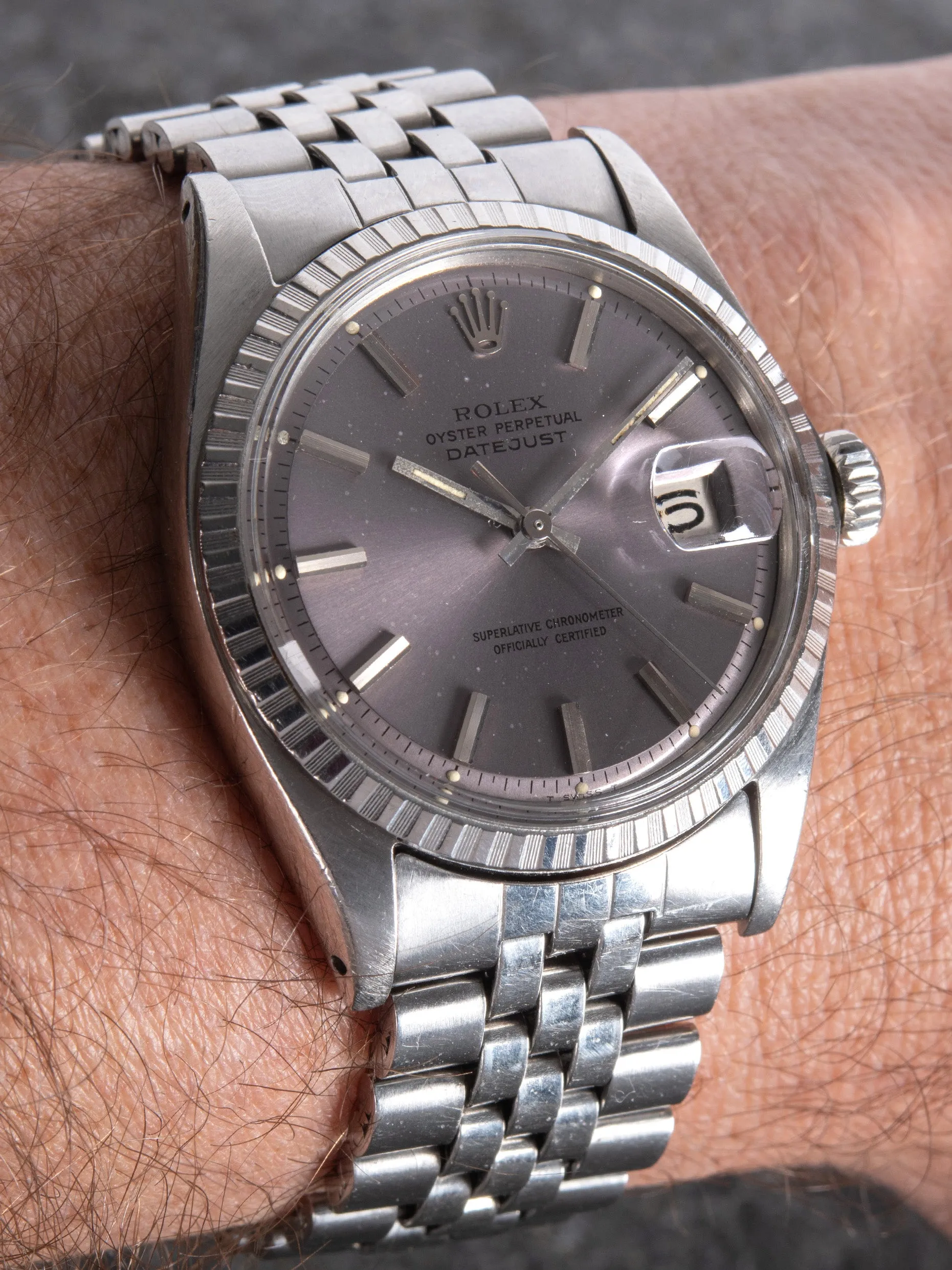 1969 Rolex Datejust (Ref. 1603) Lavender Dial