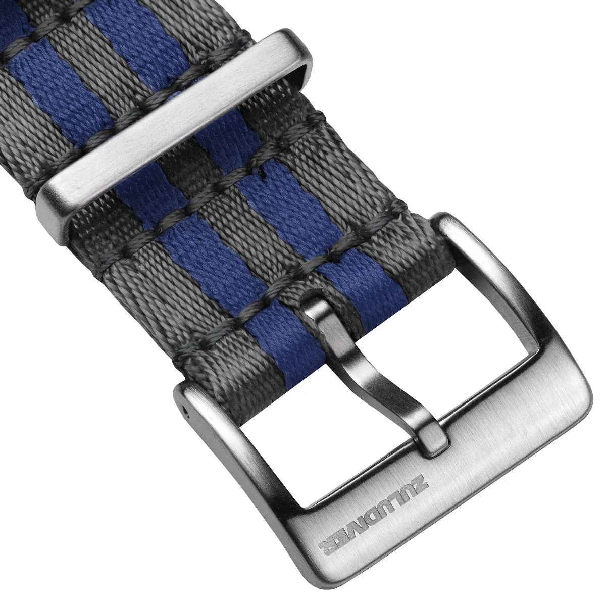 1973 British Military Watch Strap: ARMOURED RECON - Navy Bond, Satin