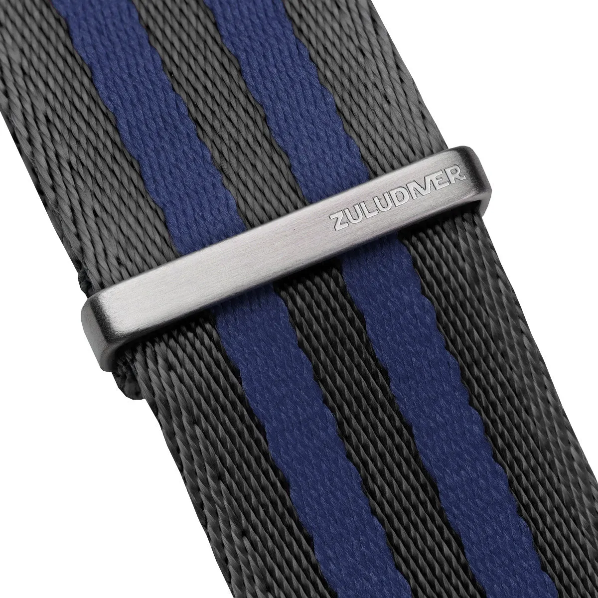 1973 British Military Watch Strap: ARMOURED RECON - Navy Bond, Satin