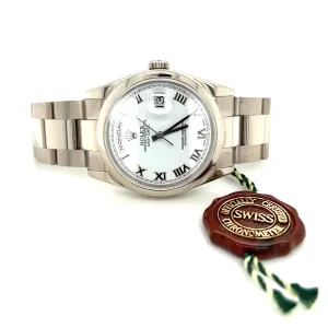 2002 Rolex Day Date Porcelain 117