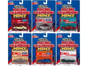 2019 Mint Release 1 "30th Anniversary" (1989-2019) Set B of 6 Cars Limited Edition to 2000 pieces Worldwide 1/64 Diecast Models by Racing Champions