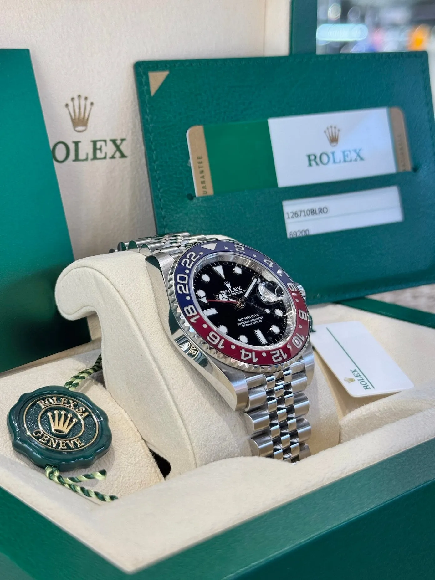 2019 Rolex GMT-Master II Pepsi 126710BLRO