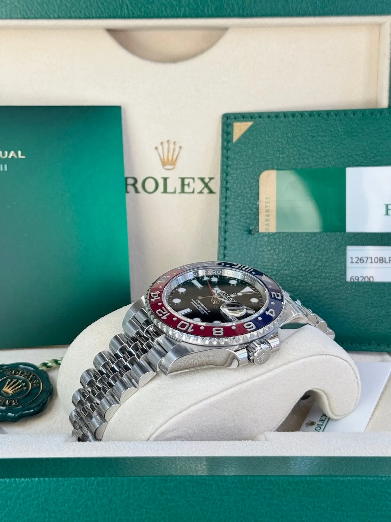 2019 Rolex GMT-Master II Pepsi 126710BLRO