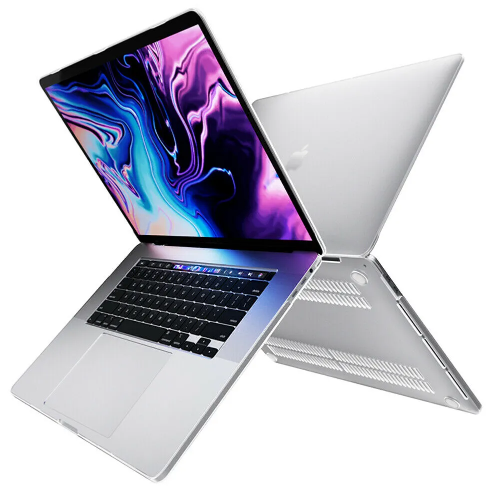 2020 MacBook Pro 13 Inch Case | Plastic Hard Case Shell for MacBook Pro A2251 A2289 A2179 (Black)
