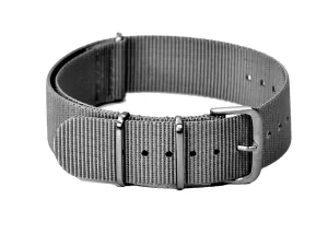 20mm Gray NATO Military Military Watch Strap