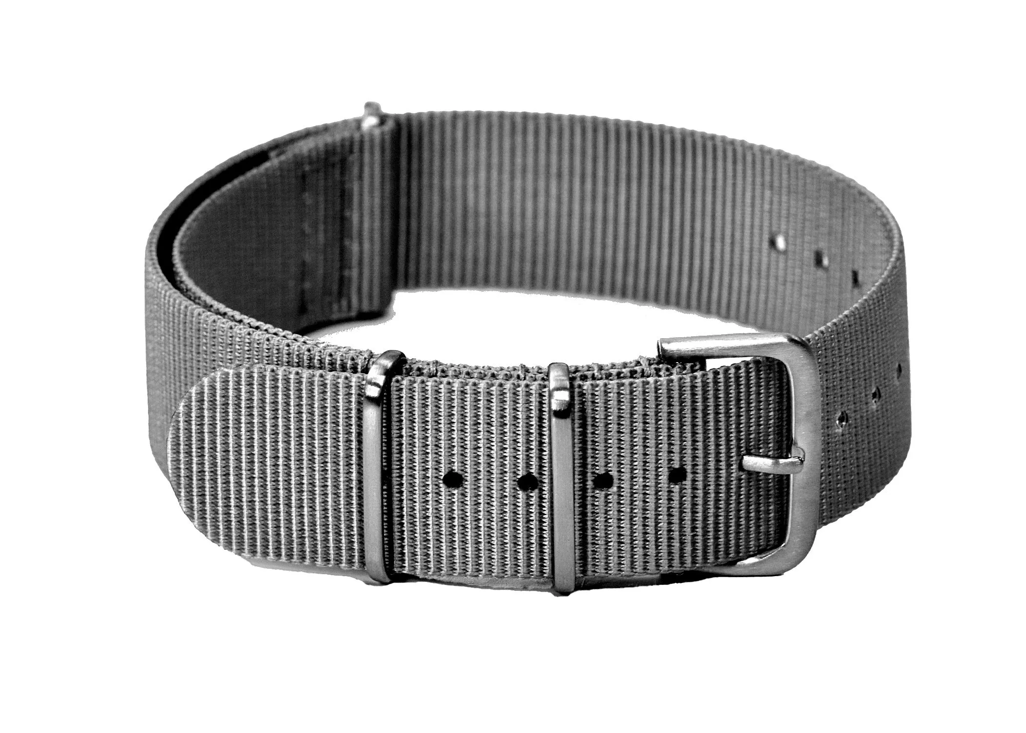 20mm Gray NATO Military Military Watch Strap