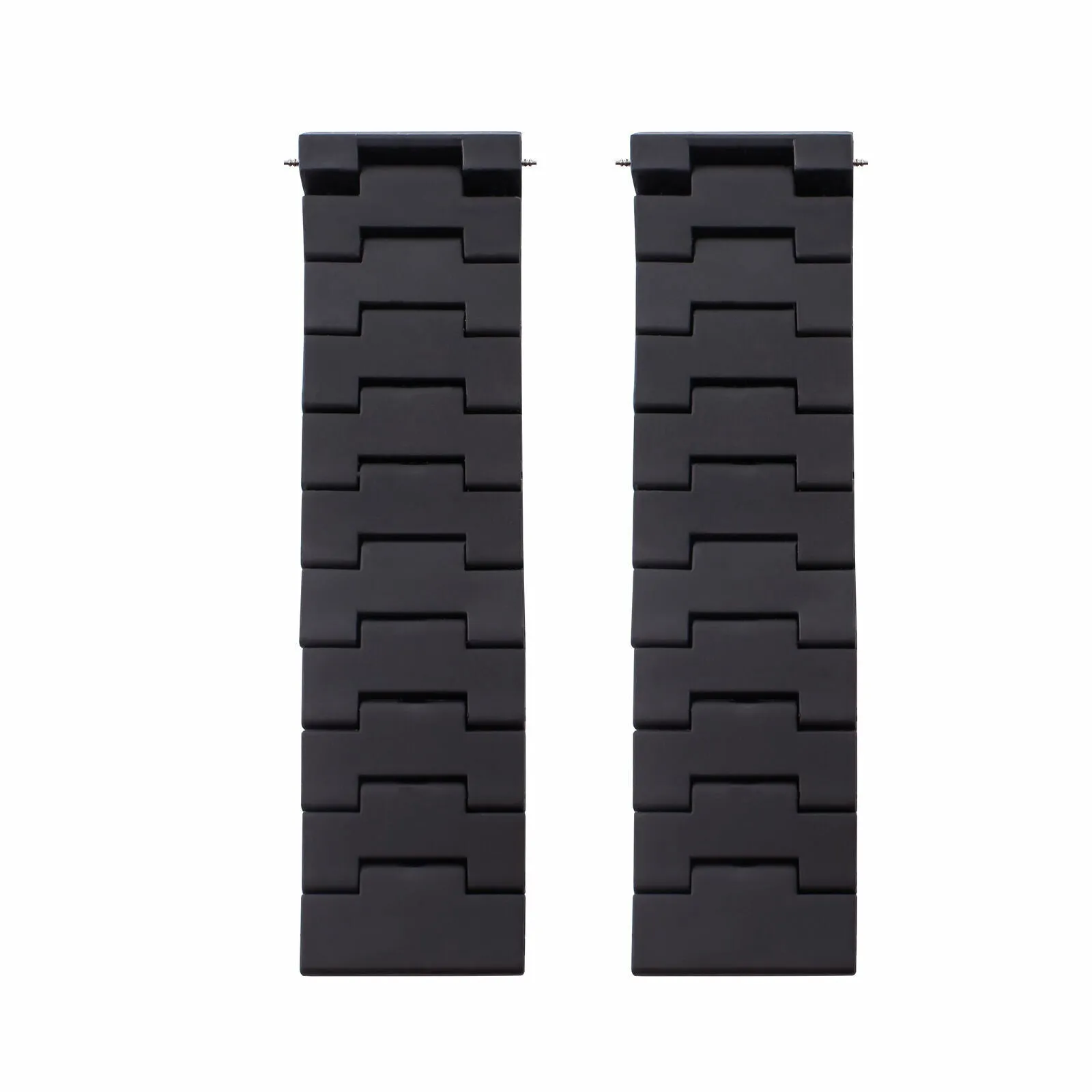 23MM RUBBER DIVER WATCH BAND STRAP FOR FIT FOR CARTIER 100XL WATCH BLACK