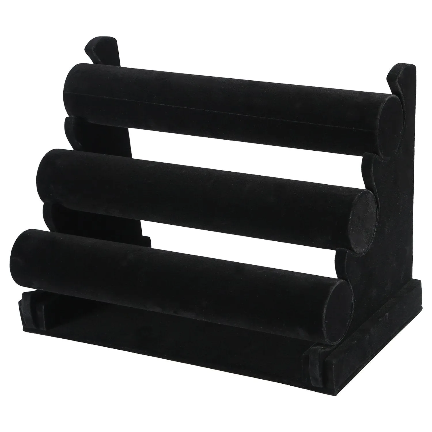 3-Tier Velvet Jewelry Stand