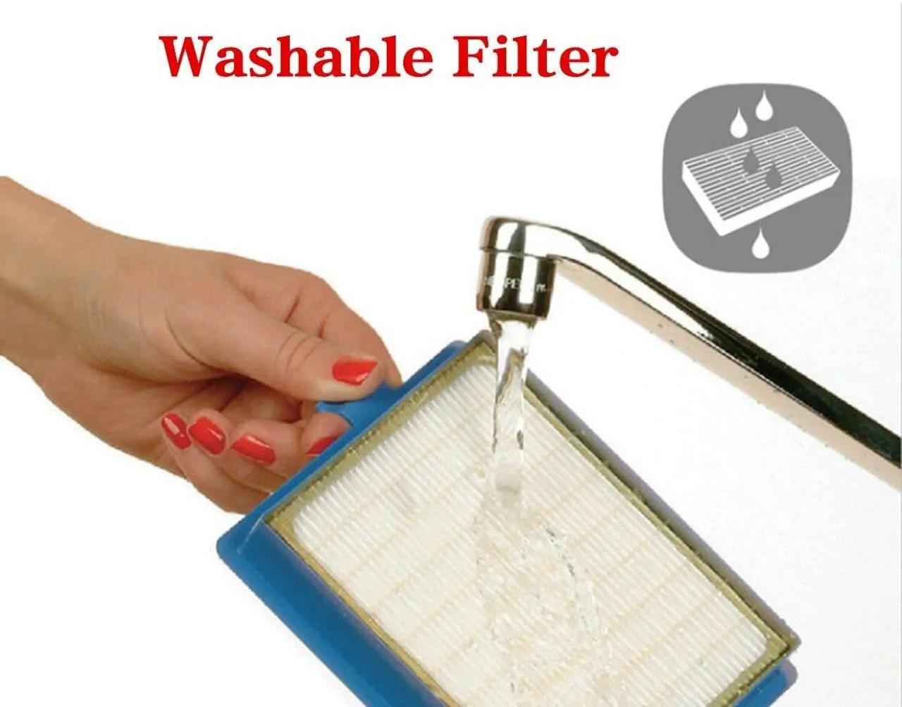 3x HEPA Filters | Compatible with Electrolux, Volta, Wertheim, Philips, AEG & Tornado Vacuum Cleaners