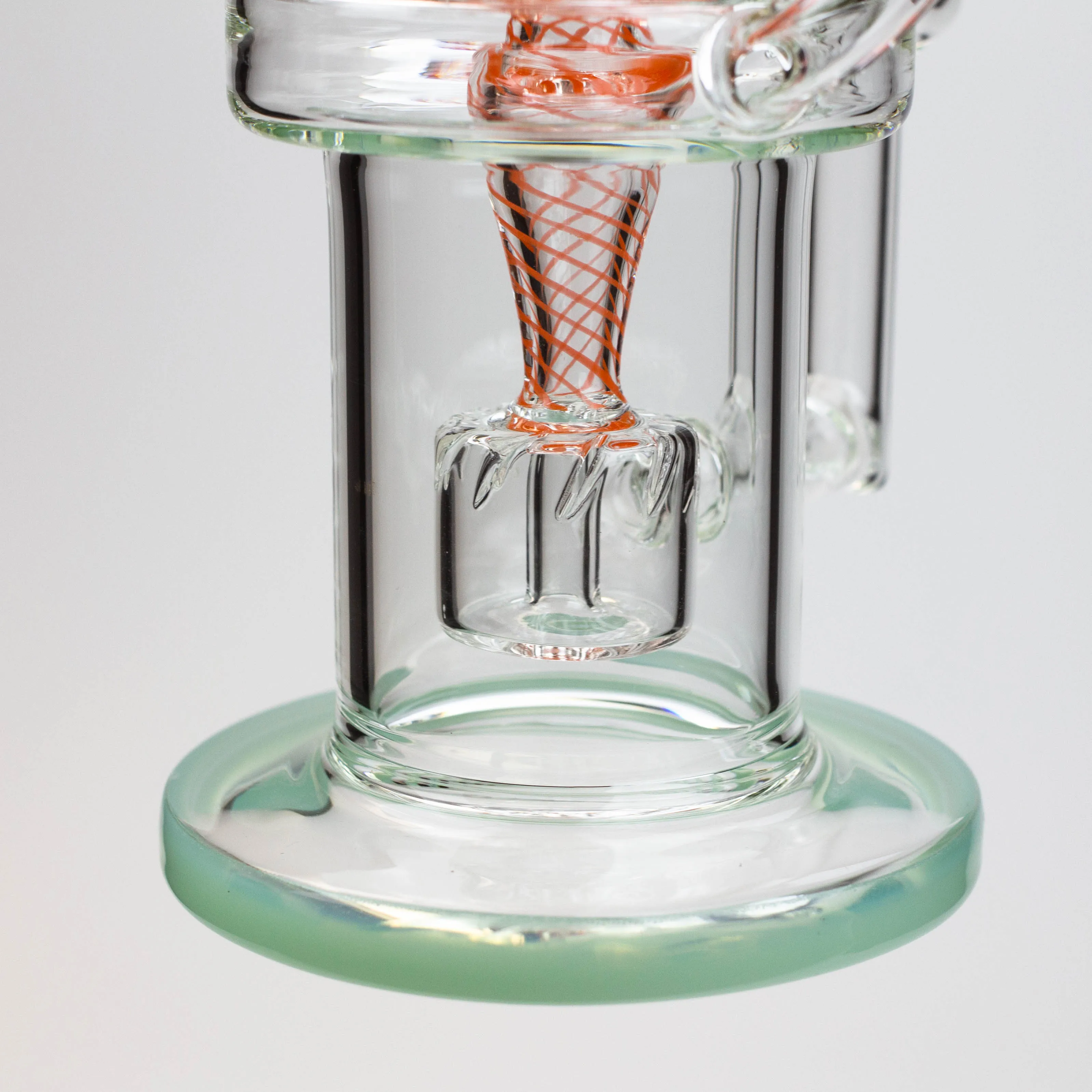 9" SOUL Glass 2-in-1 Recycler Bong Drum Diffuser