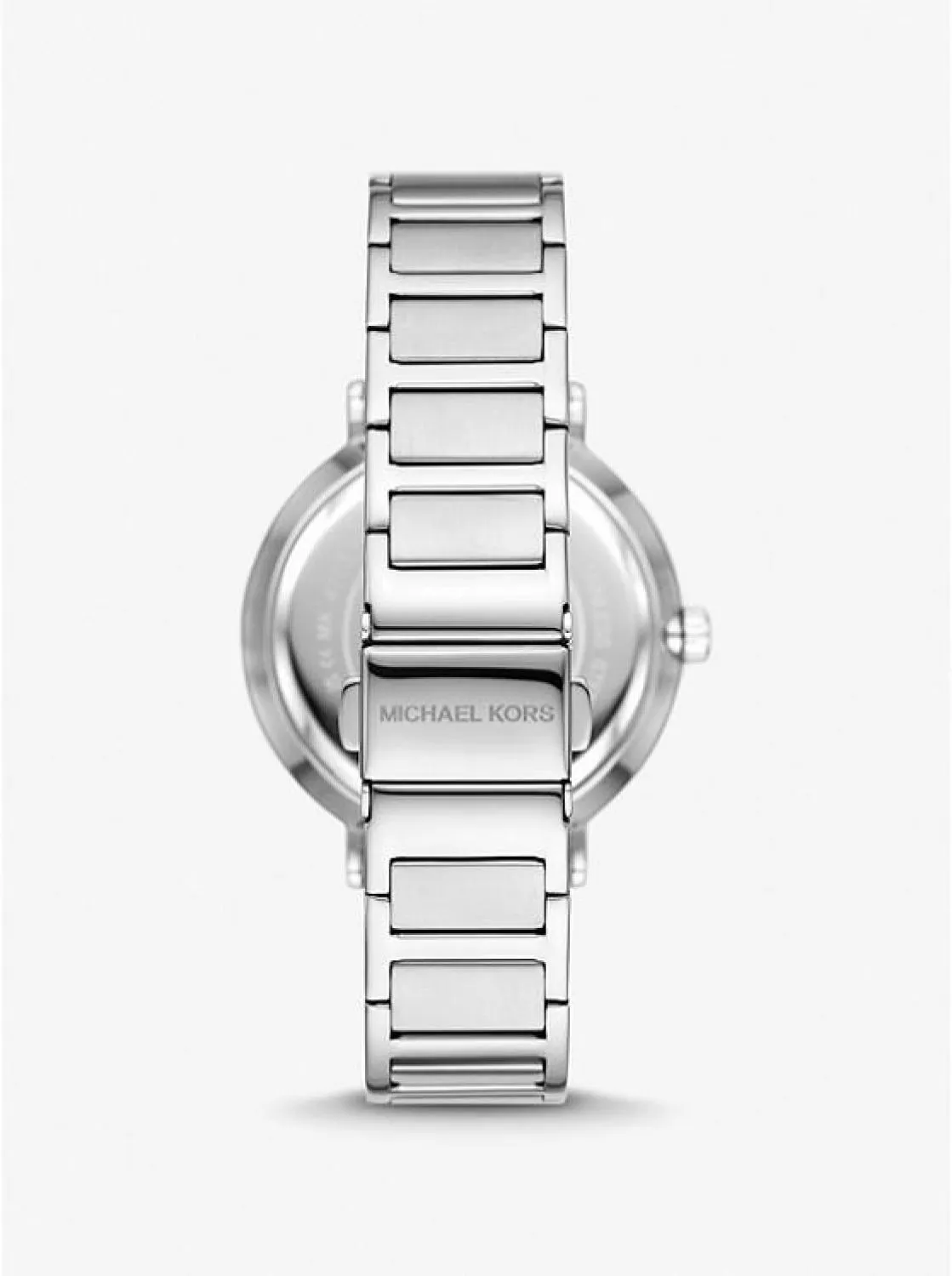Addyson Silver-Tone Logo Watch