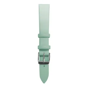 ARIES GOLD BABY GREEN AG-L0040-16 LEATHER STRAP