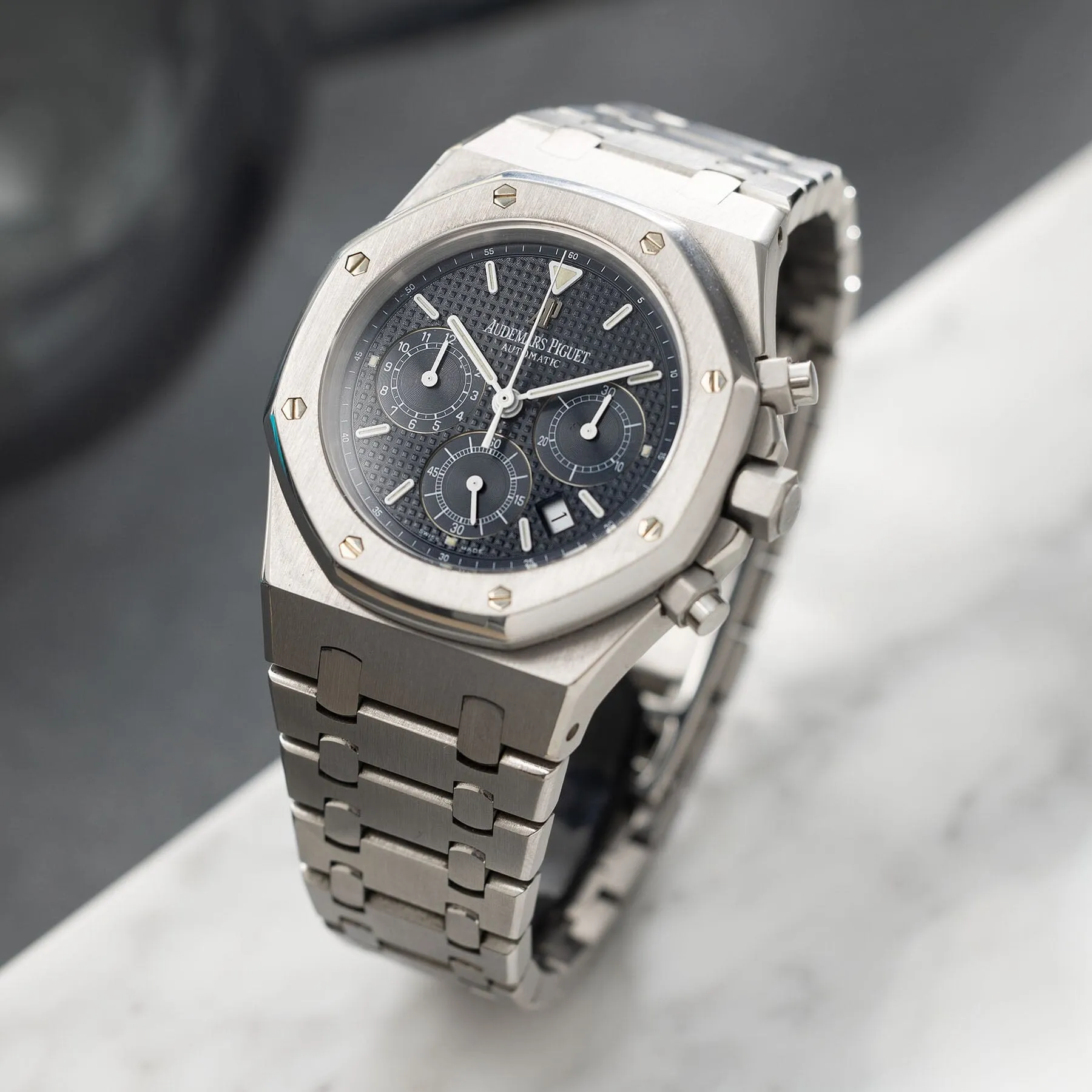 Audemars Piguet Royal Oak chronograph ref. 25860ST "Kasparov" Blue dial