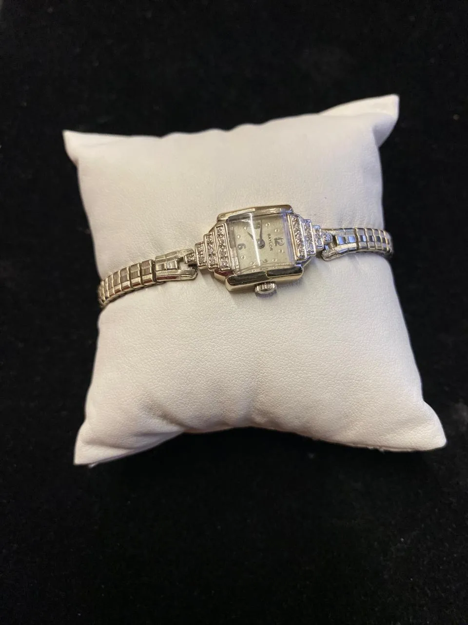 BAYLOR Vintage Rare & Unique Art Deco Design Ladies Wristwatch - $8K APR w/ COA!