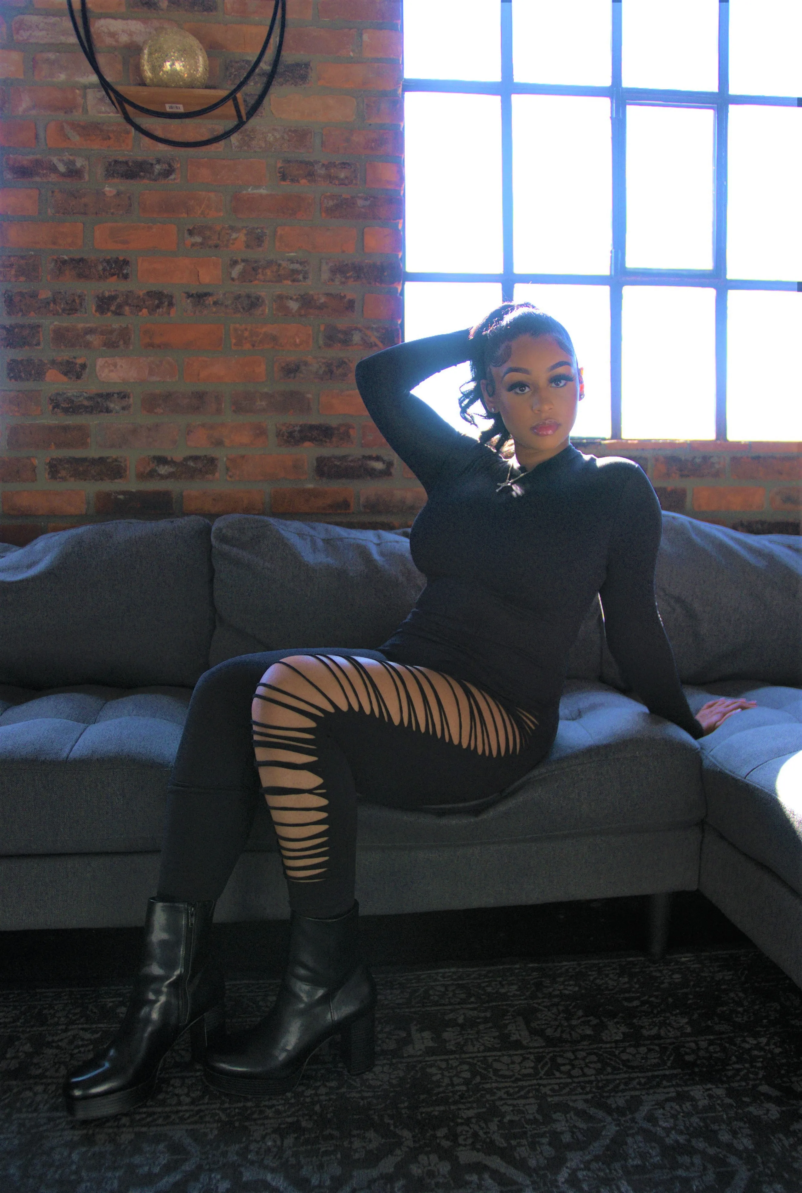 Black Slay Jumpsuit