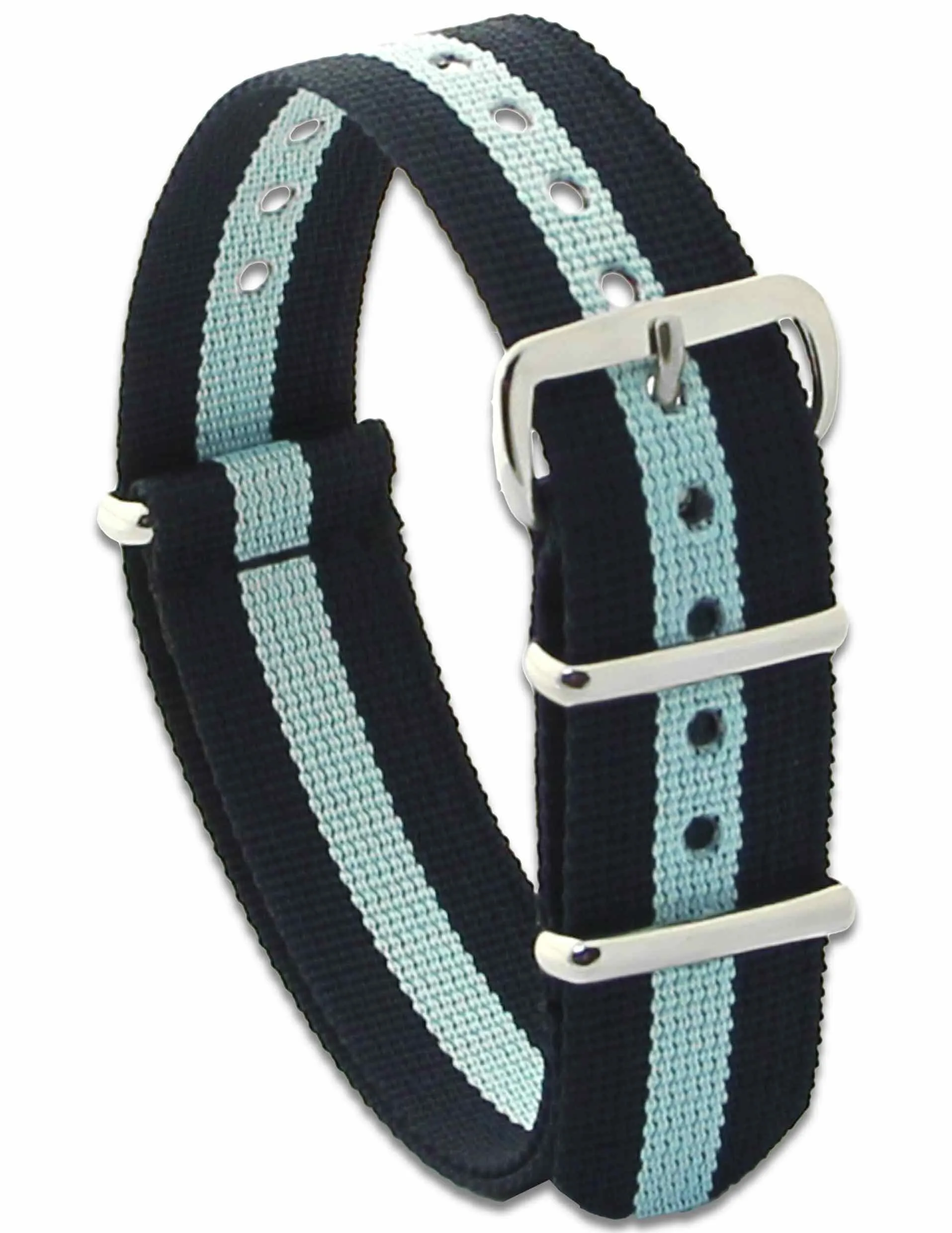 Blue Striped G10 Watch Strap