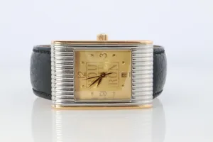 Boucheron Reflet Watch. Vintage Boucheron XL AH 38184 Stainless Steel