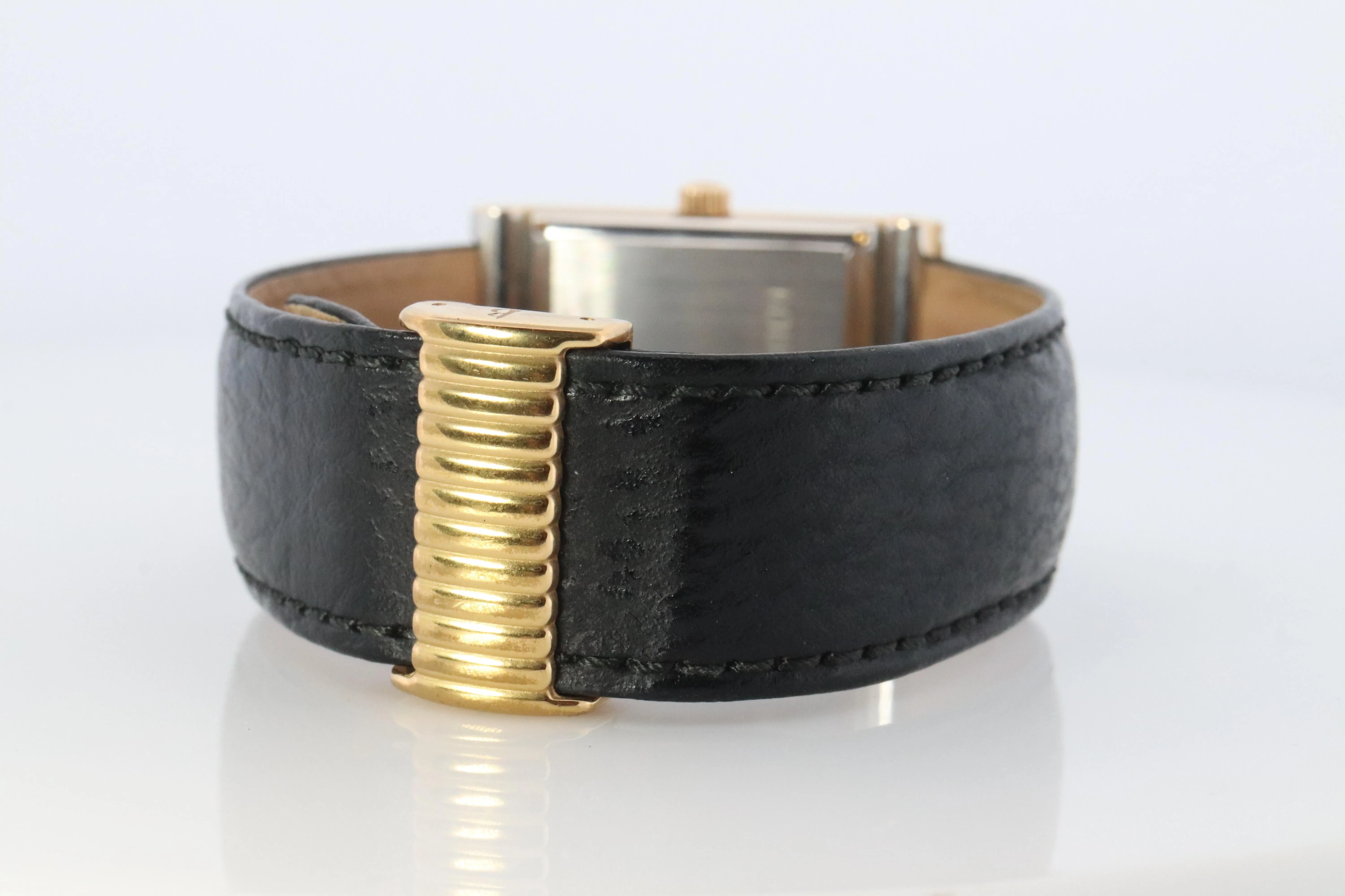 Boucheron Reflet Watch. Vintage Boucheron XL AH 38184 Stainless Steel