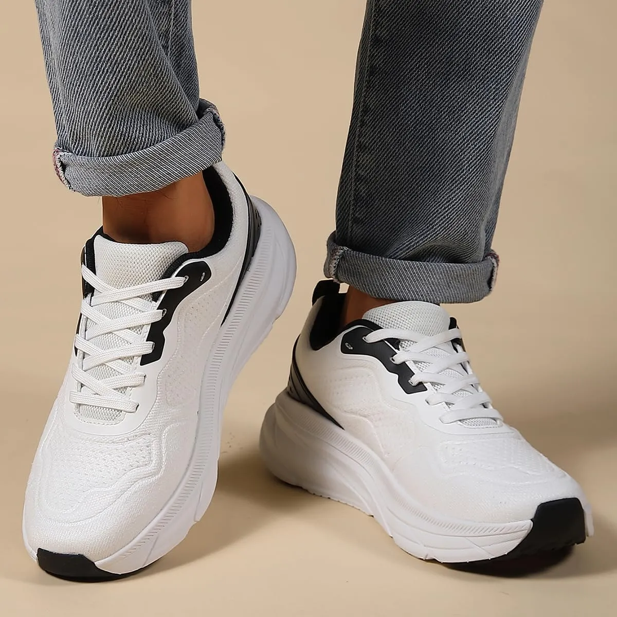Breathable Running Shoes for Men Non Slip Slip On Walking Shoes Lightweight Walking of Mesh Workout Fashion Comfortable