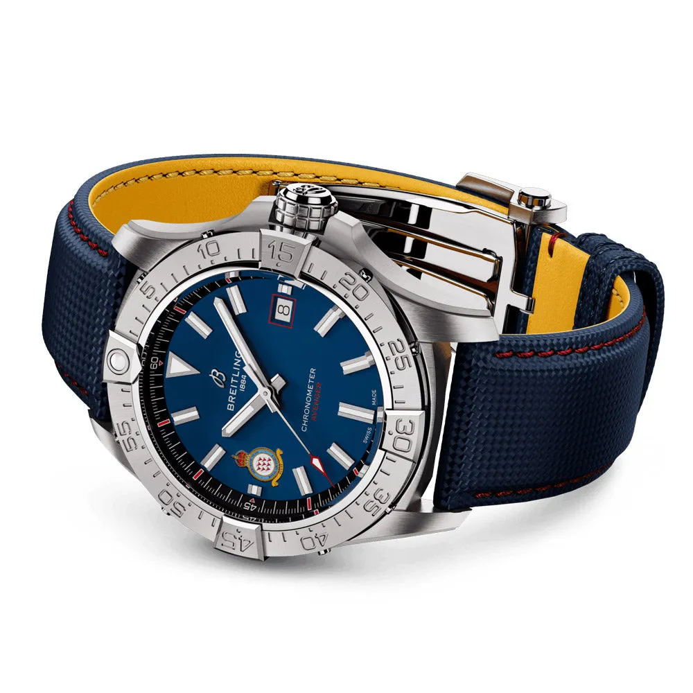 Breitling Avenger Red Arrows Limited Edition 42mm Blue Dial Automatic Gents Watch A173281A1C1X1