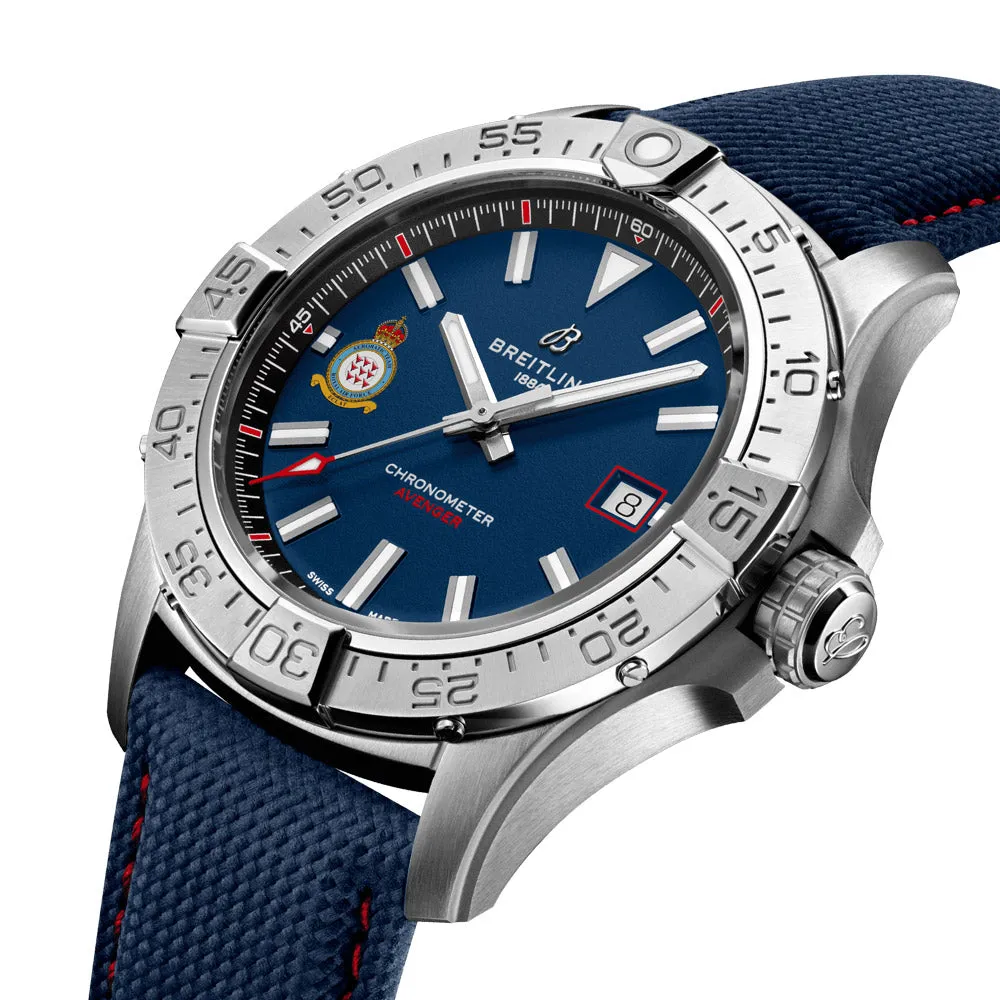 Breitling Avenger Red Arrows Limited Edition 42mm Blue Dial Automatic Gents Watch A173281A1C1X1