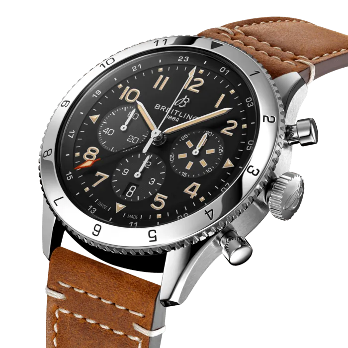 Breitling SUPER AVI B04 CHRONOGRAPH GMT 46 P-51 MUSTANG AB04453A1B1X1