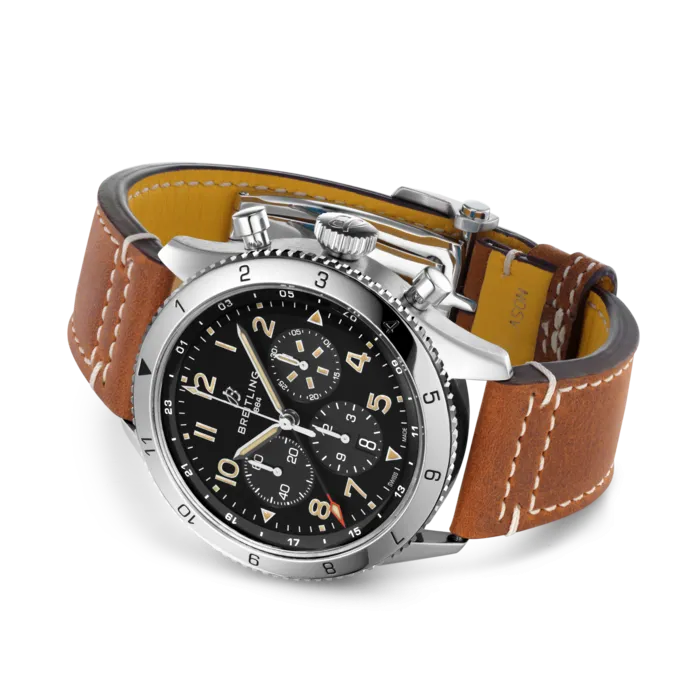 Breitling SUPER AVI B04 CHRONOGRAPH GMT 46 P-51 MUSTANG AB04453A1B1X1