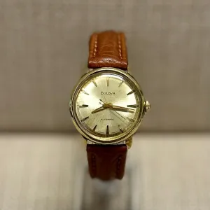 Bulova Gold Tone With Rare Sunray Dial Beautiful Men's Watch - $5K APR w/ COA!!!