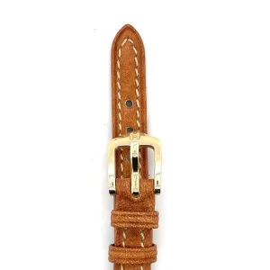 Camelgrain - 10mm Tan Leather No Allergy Medium Watch Strap