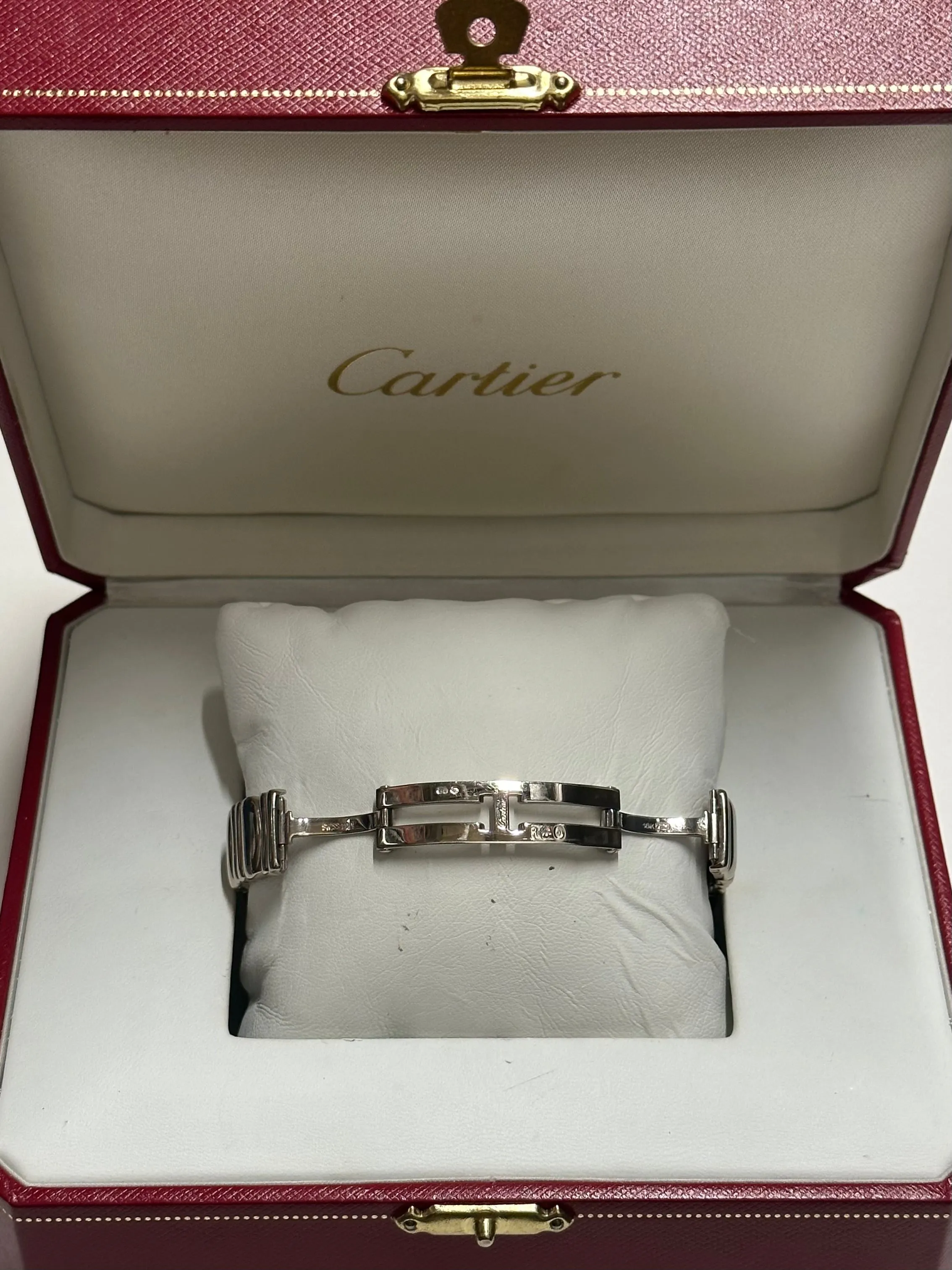 CARTIER Baignoire #1955 18K White Gold Diamond Ladies Watch - $80K APR w/ CoA!!!
