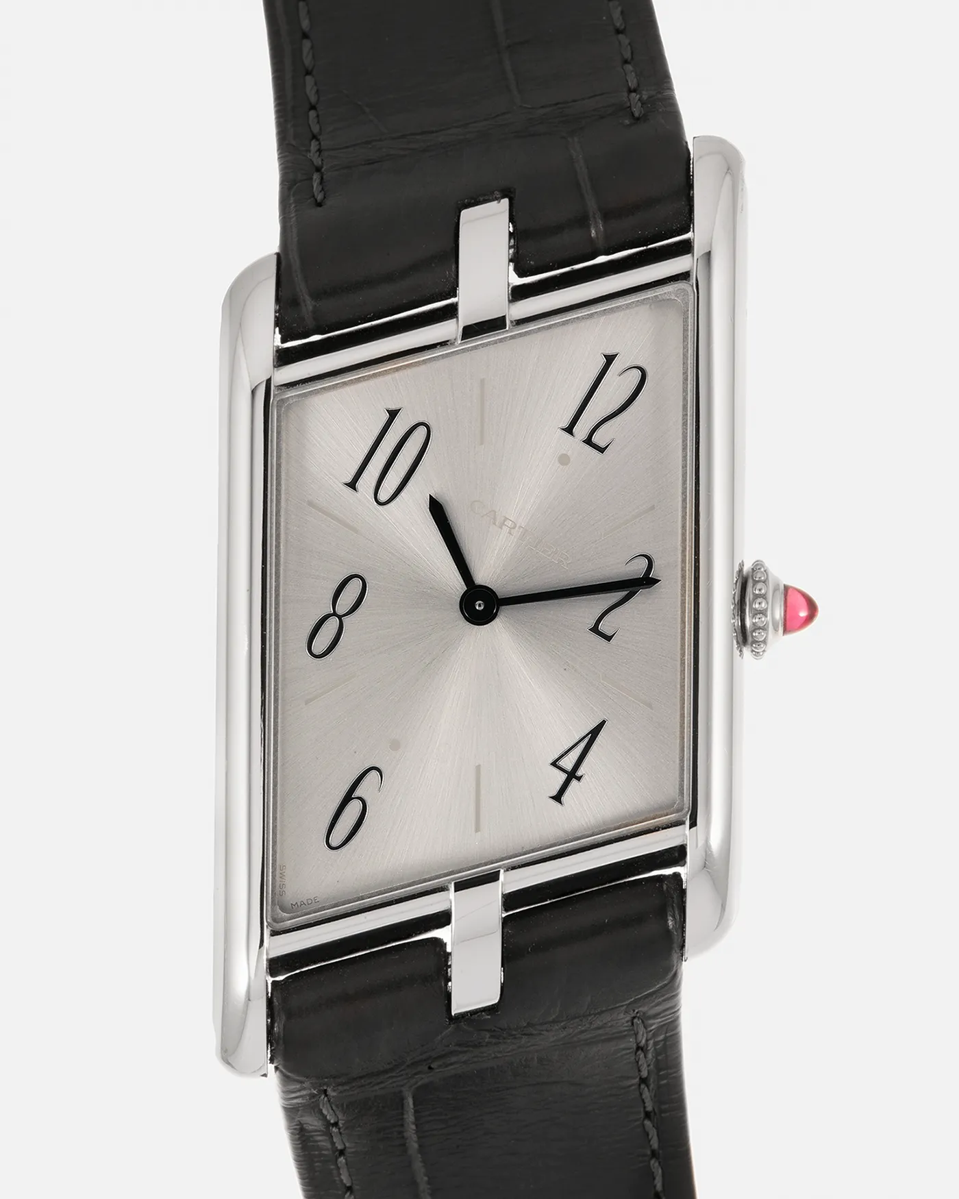 Cartier Prive Tank Asymmetric/Asymetrique Platinum