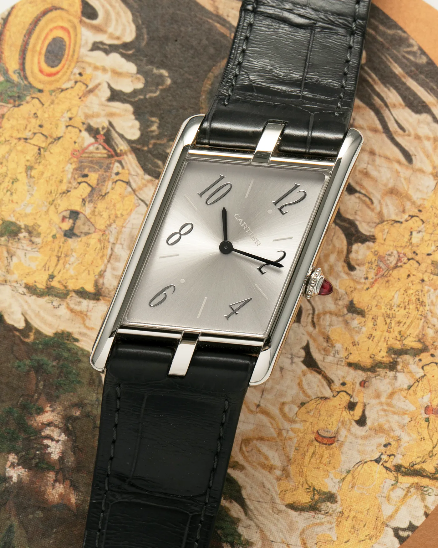 Cartier Prive Tank Asymmetric/Asymetrique Platinum