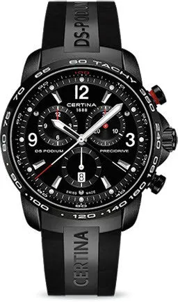 Certina DS Podium Big Size Chrono 1/100 Sec Quartz