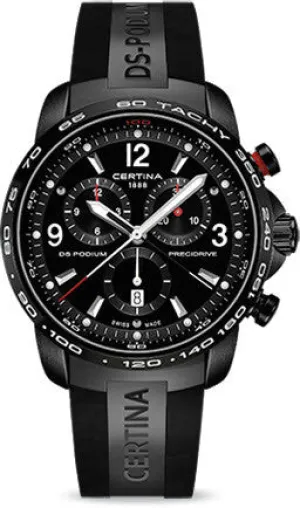 Certina DS Podium Big Size Chrono 1/100 Sec Quartz