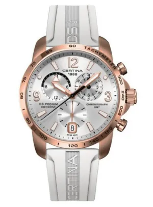 Certina Watch DS Podium Big Size Chrono GMT Aluminium Quartz
