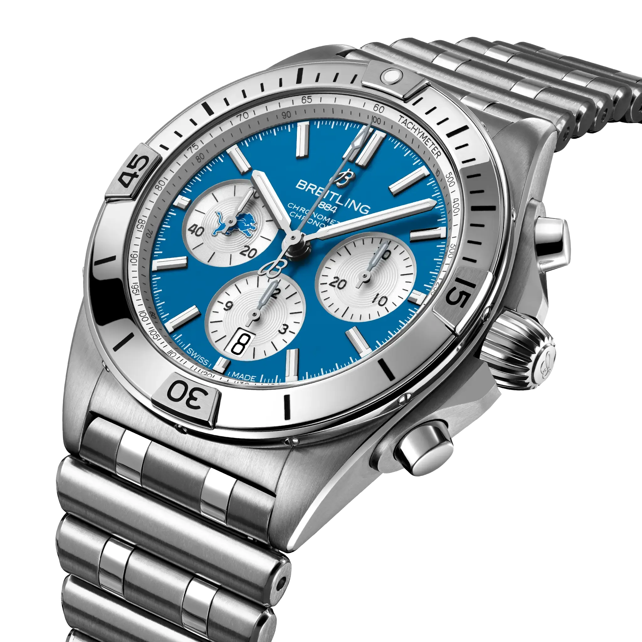Chronomat B01 42 NFL Detroit Lions Edition AB01342B1CCA1