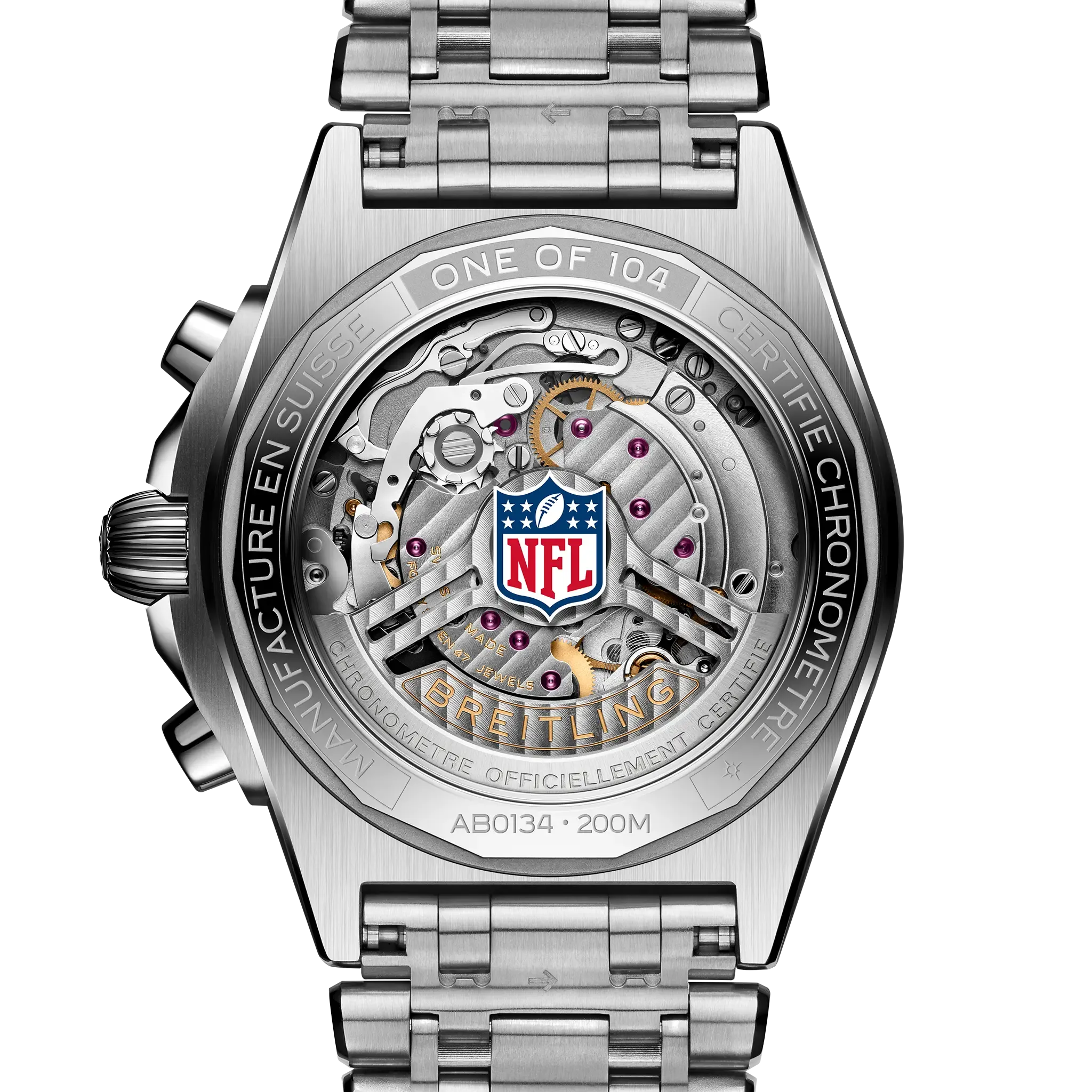 Chronomat B01 42 NFL Detroit Lions Edition AB01342B1CCA1