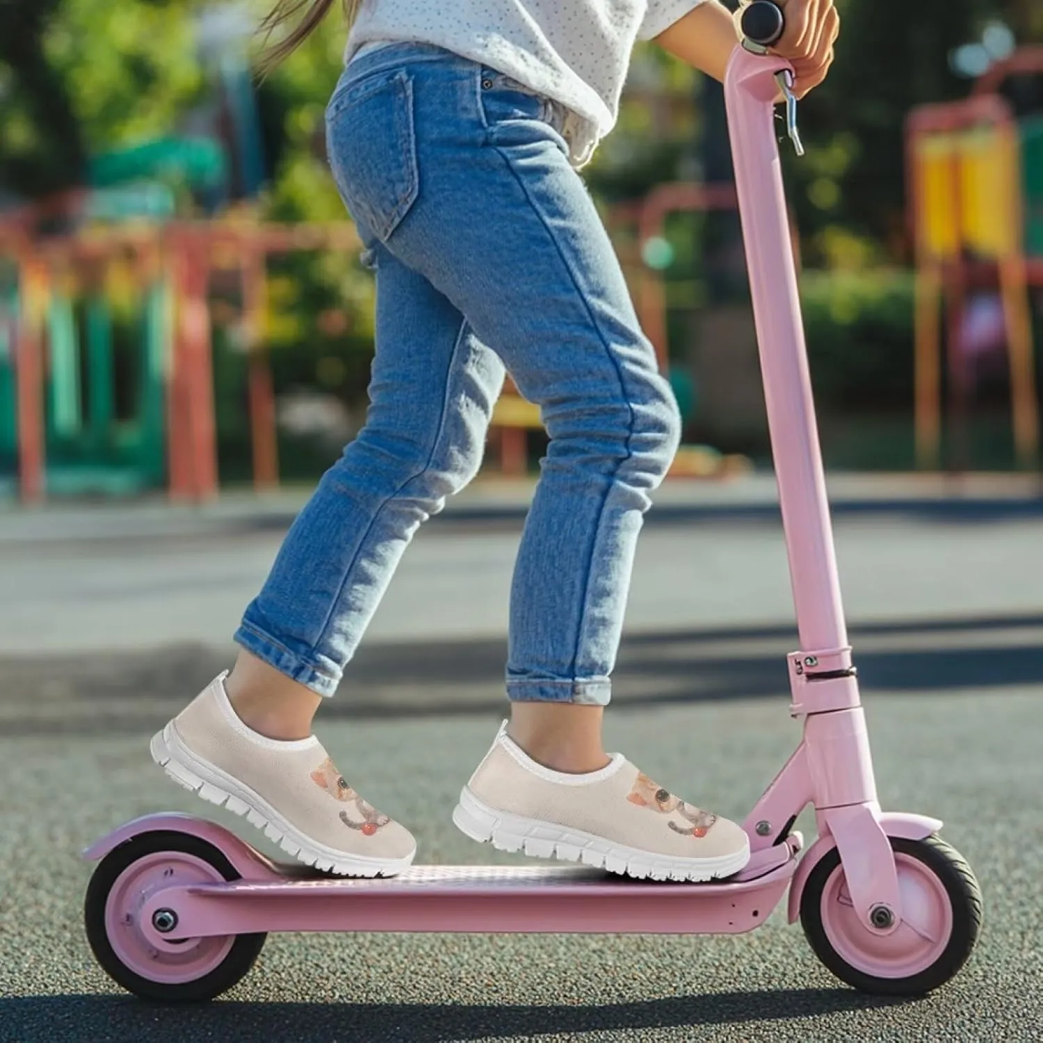 Cute Shoes for Girls Little Girls Tennis Shoes Non Slip Running Shoes for Kids