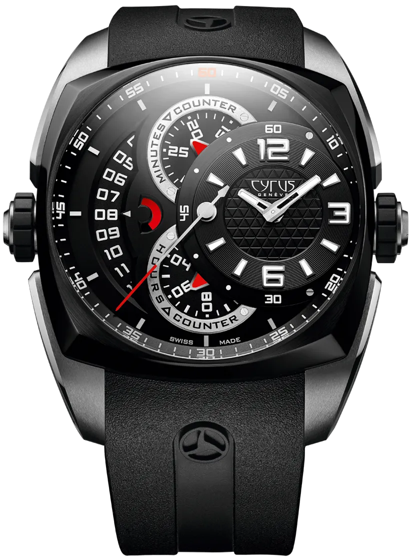 Cyrus Klepcys Chronograph Steel & Black DLC Limited Edition