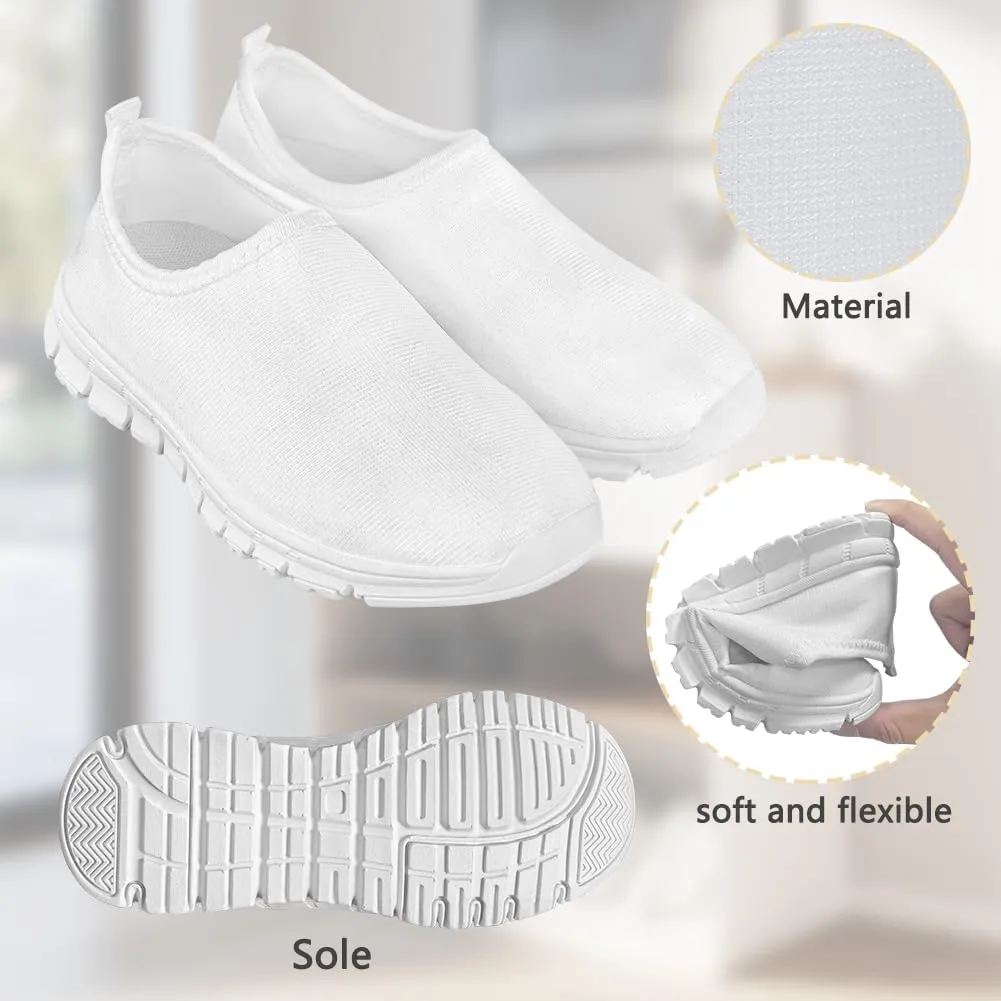Doojoayie Axolotl Shoes for Girls Gym Shoes Slip On Shoes for Child Back to School Casual
