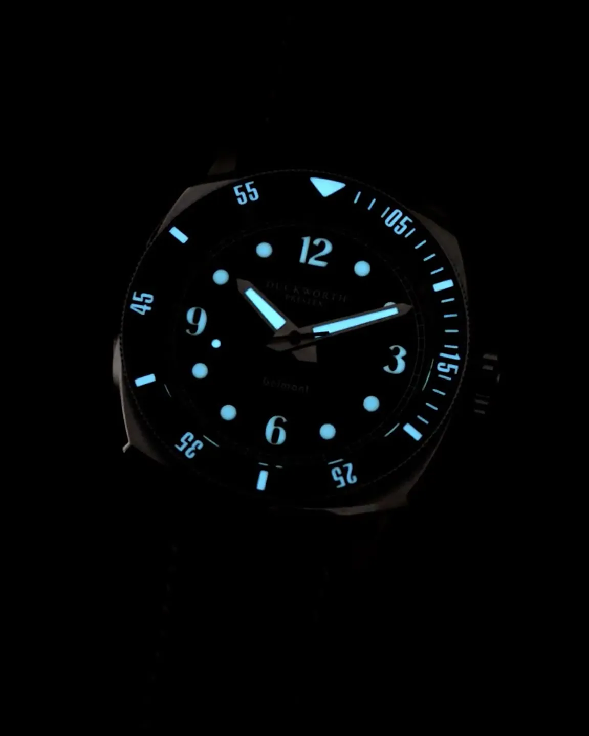DP Watch Belmont Dive Blue Blue Rubber