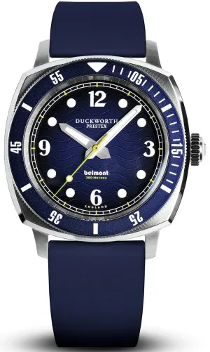 DP Watch Belmont Dive Blue Blue Rubber