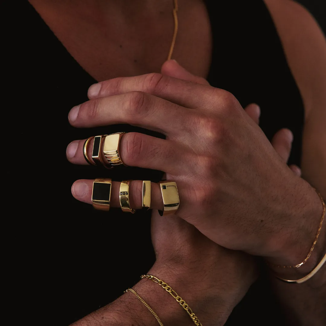 Ethan Ring  - Yellow Gold
